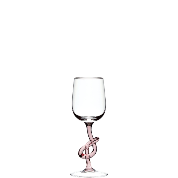 Glasses White wine Sklenice na bílé víno Wine Tie, rosalin