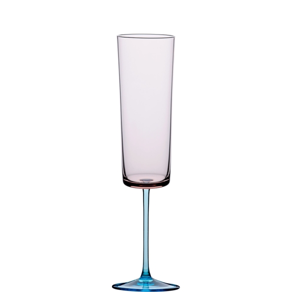 Glasses Champagne Sklenice na šampaňské Edge, rosalin